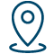 Map pin icon.