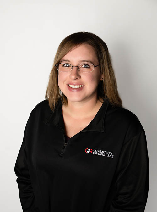 A headshot of Melinda John, Lending Assistant at Community Savings Bank.